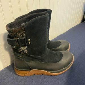 Women’s Muck Boot size 7 Glacier Trek Artic II Leather Mid Boot black